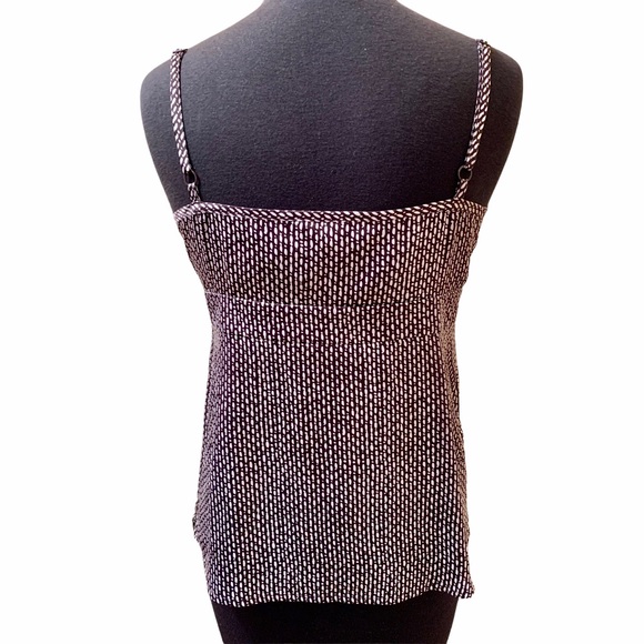 Ann Taylor Spaghetti Strap V-Neck Empire Cut Top - Picture 2 of 8